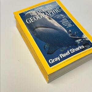 National Geographic 12 Issue Lot (Year 1994)